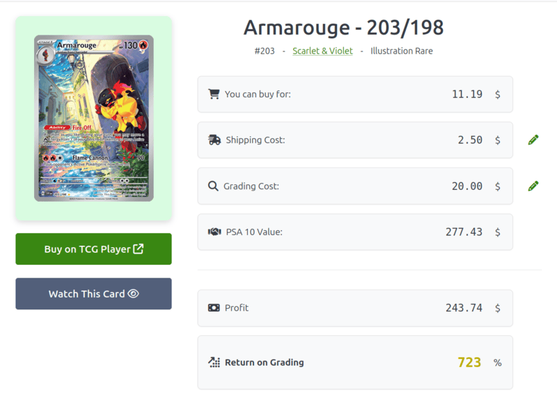 Armarouge 203/198